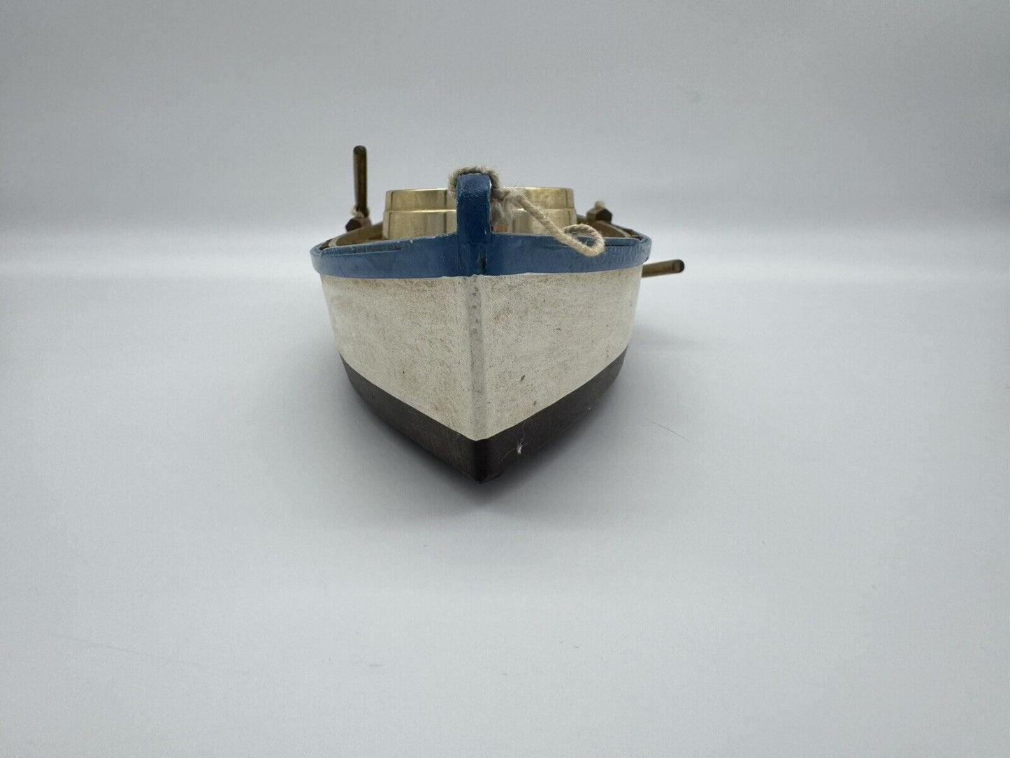 Springfield Woodridge NJ Thermometer Humidity Lodge DecorGreen Wood Boat