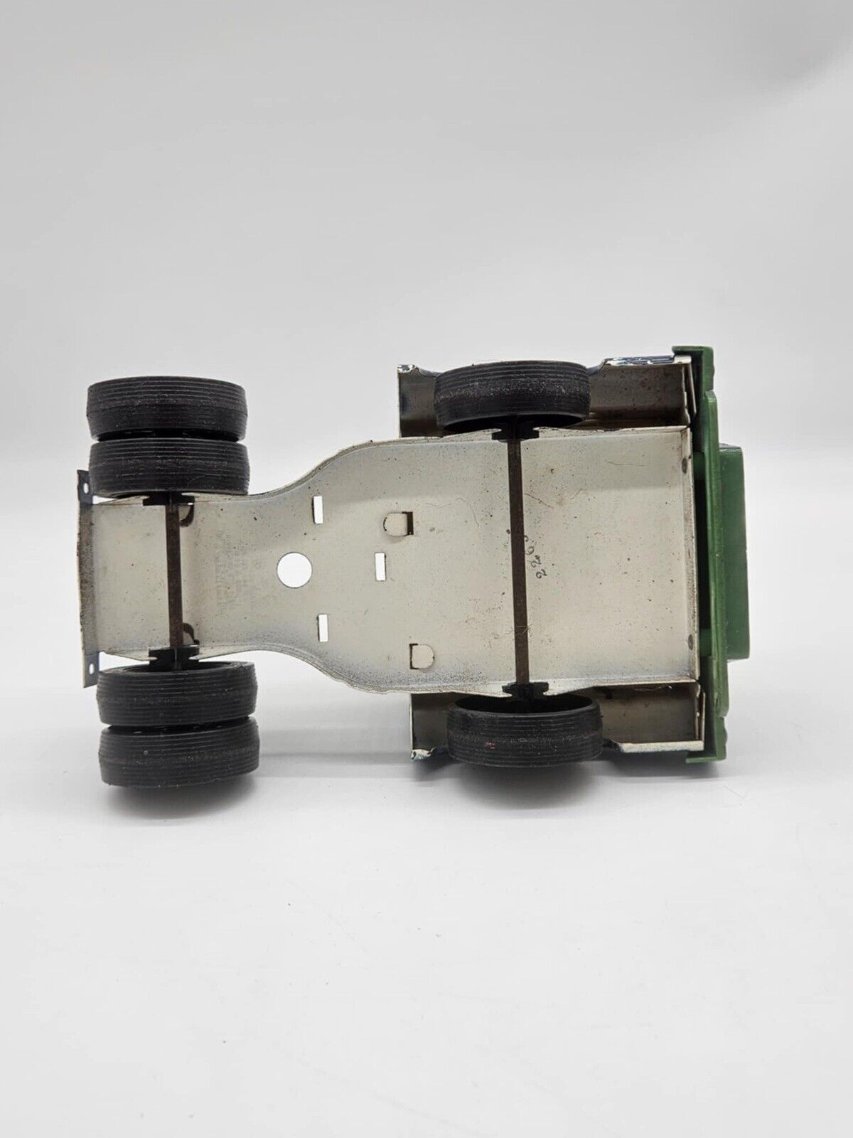 RARE Vintage Farm & Fleet Diecast Toy Semi Truck & Trailer ~ Blue