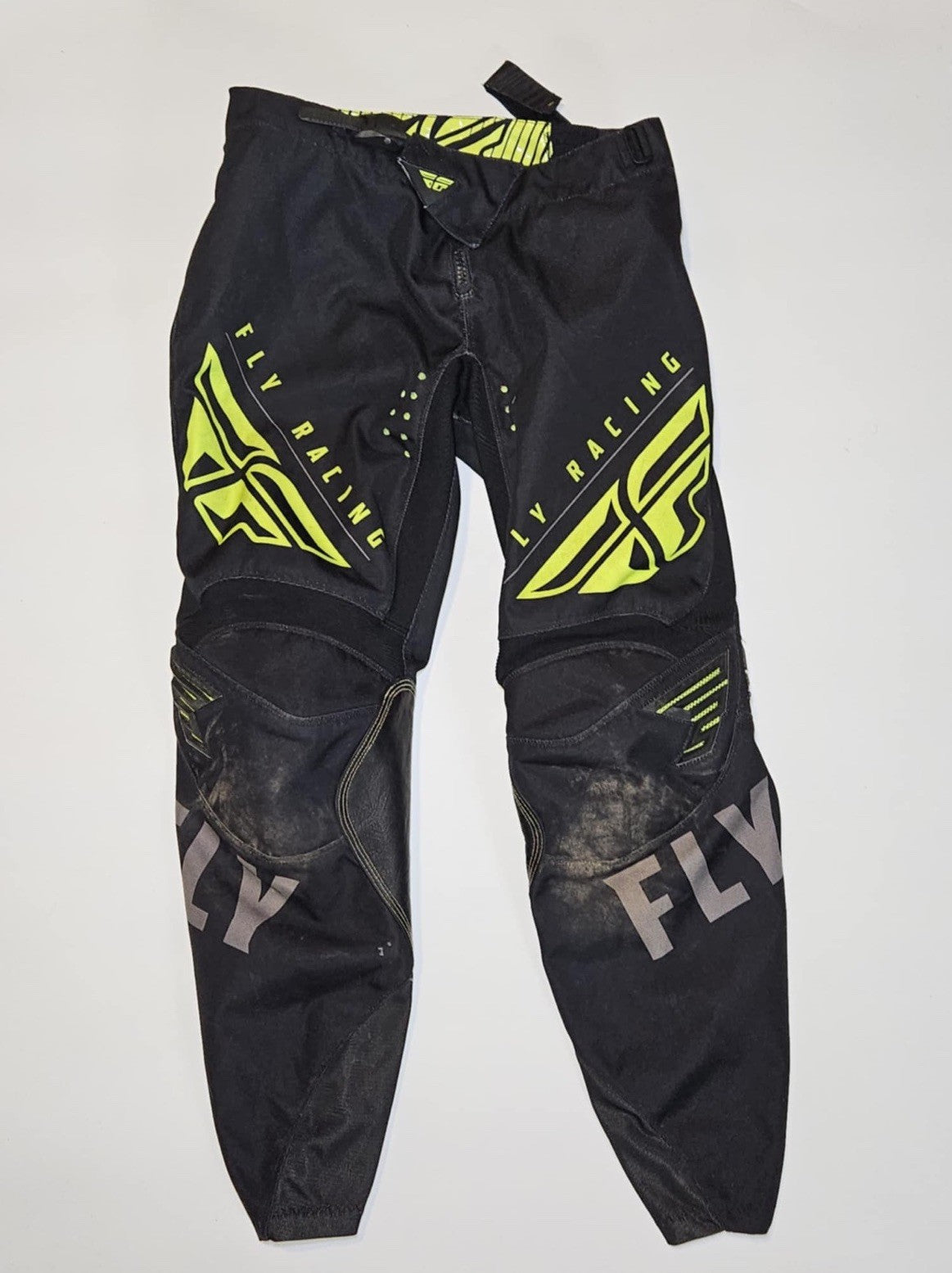 Fly Racing Kinetic K220 MX Motocross Du Pont Pants - Black/Grey/Hi-Vis