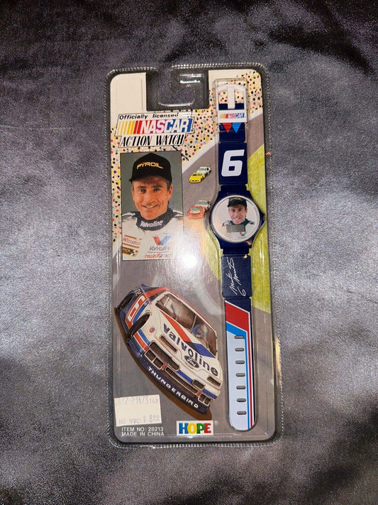 VTG 1992 Watch Mark Martin Action Watch Nascar #6 Quartz Digital Sealed VCSM
