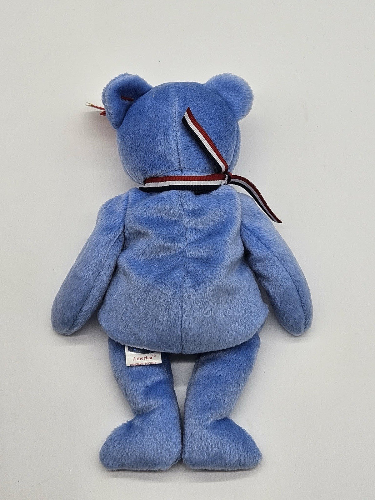 Beanie Baby America Red Cross Bear 911 Memorial  Blue 2001 MWMT NEW!!