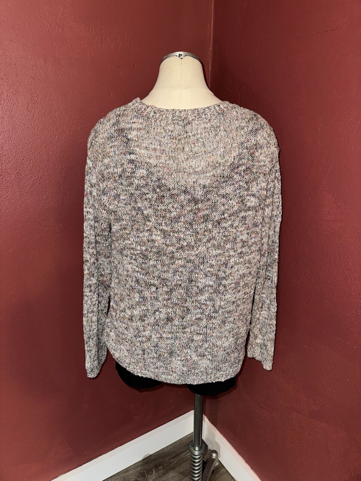 Lou & Grey For LOFT Multicolored Marled Sweater Size S