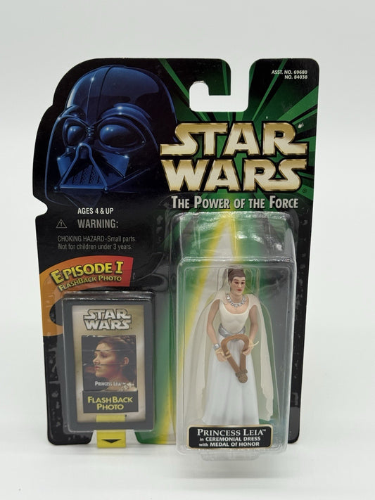 Hasbro Star Wars The Power Of The Force Princess Leia #69680 Action Figure Toy