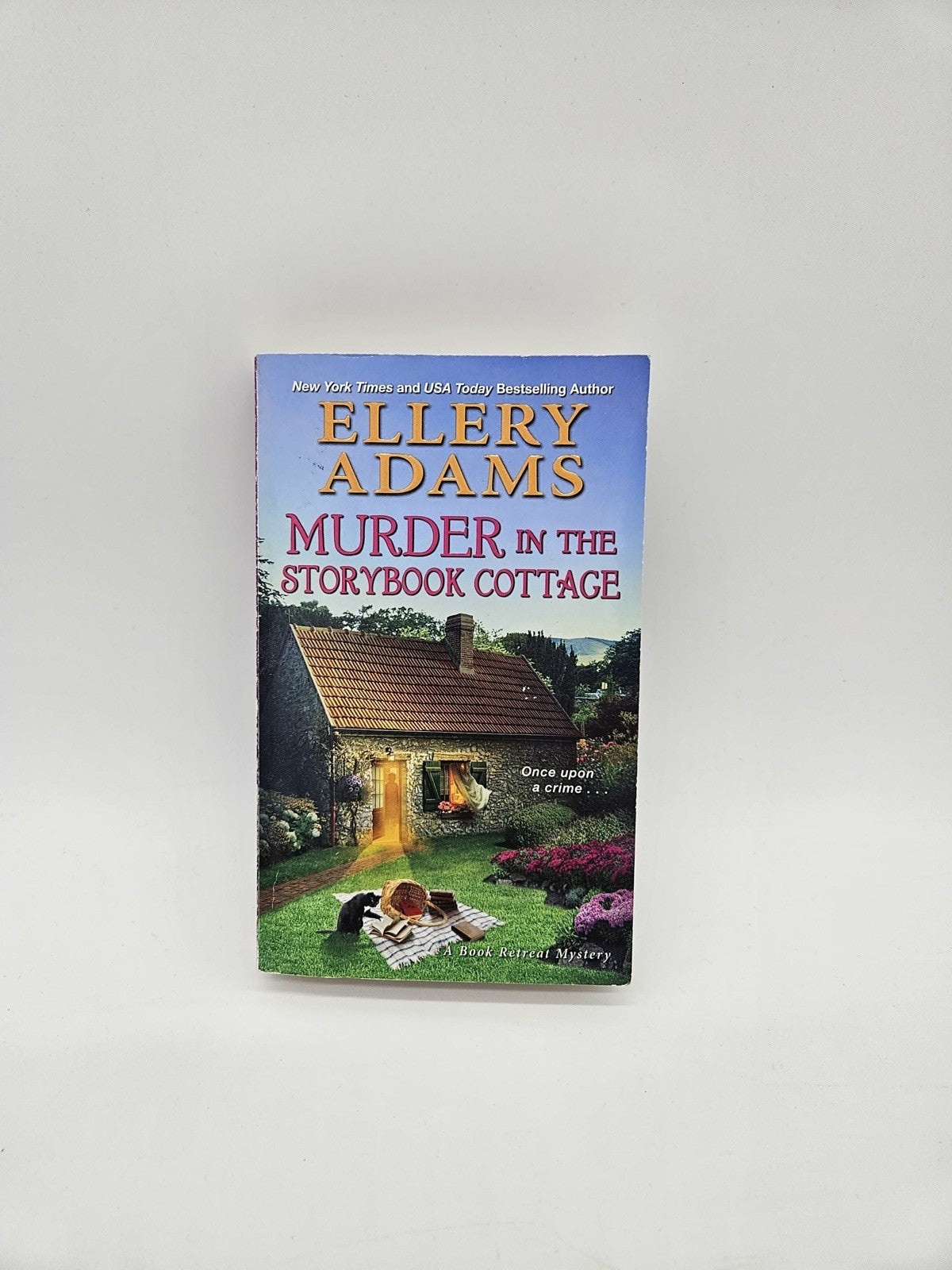 Murder in the Storybook Cottage by Ellery Adams Paperback Cozy Mystery Book