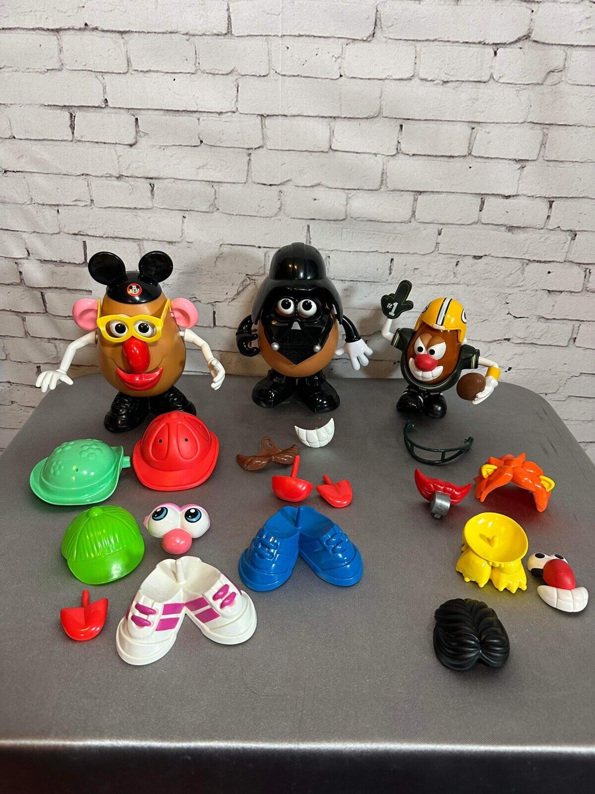 Mr. & Mrs. Potato Head LOT Darth Vader, Packer & Disney Land
