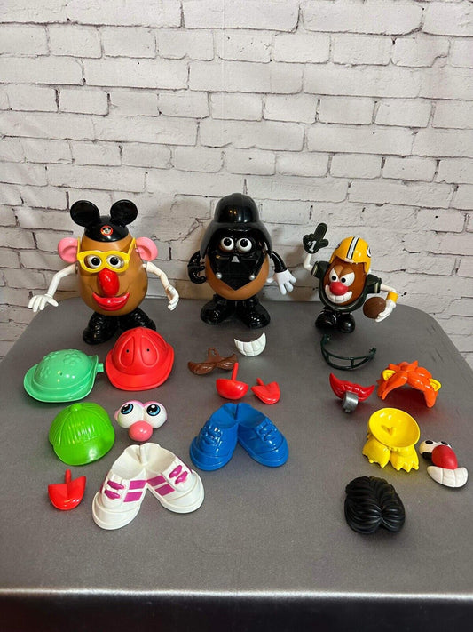 Mr. & Mrs. Potato Head LOT Darth Vader, Packer & Disney Land