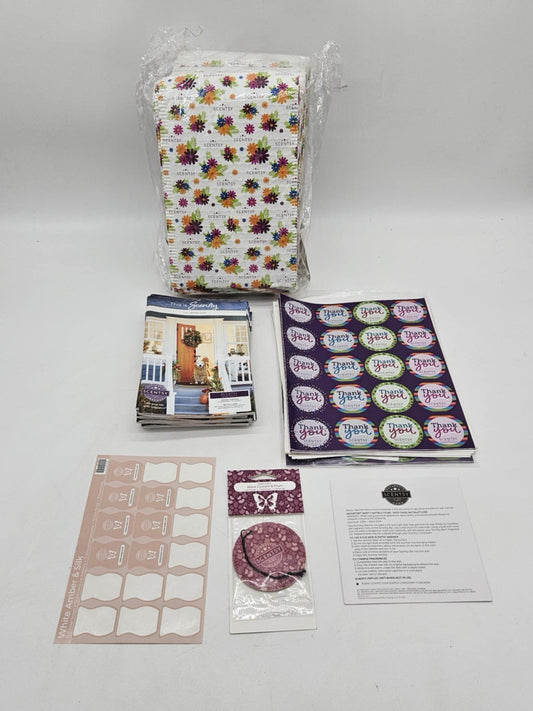 Huge Scentsy Consultant Supplies Lot Thank You’s, Booklets & Gift Bags, Labels