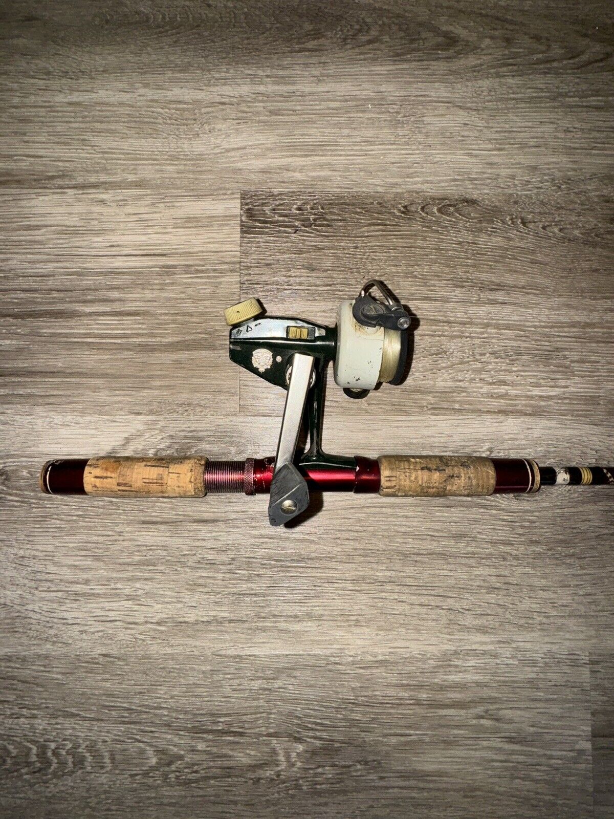 Vintage Garcia Conolon B501-a Fishing Rod W/ Zebco Cardinal 3 Spinning Reel