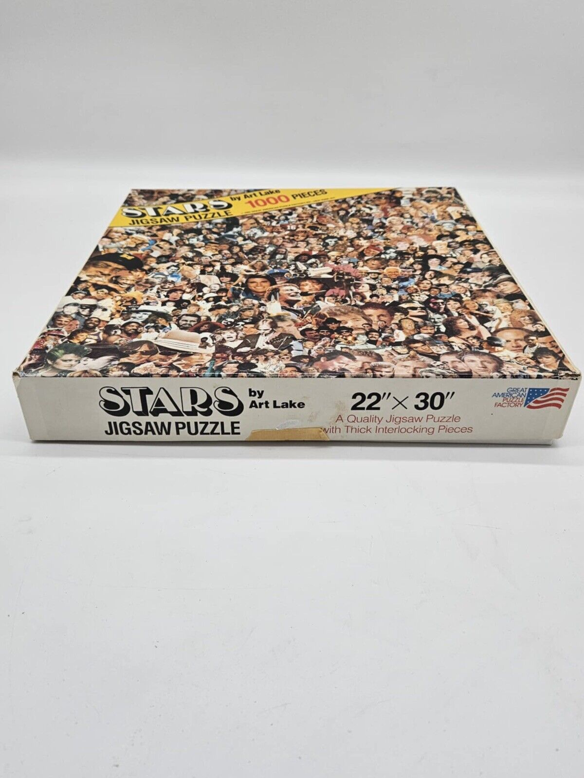 RARE Vintage STARS by Art Lake Jigsaw Puzzle 1000 Pieces 22x30 1985