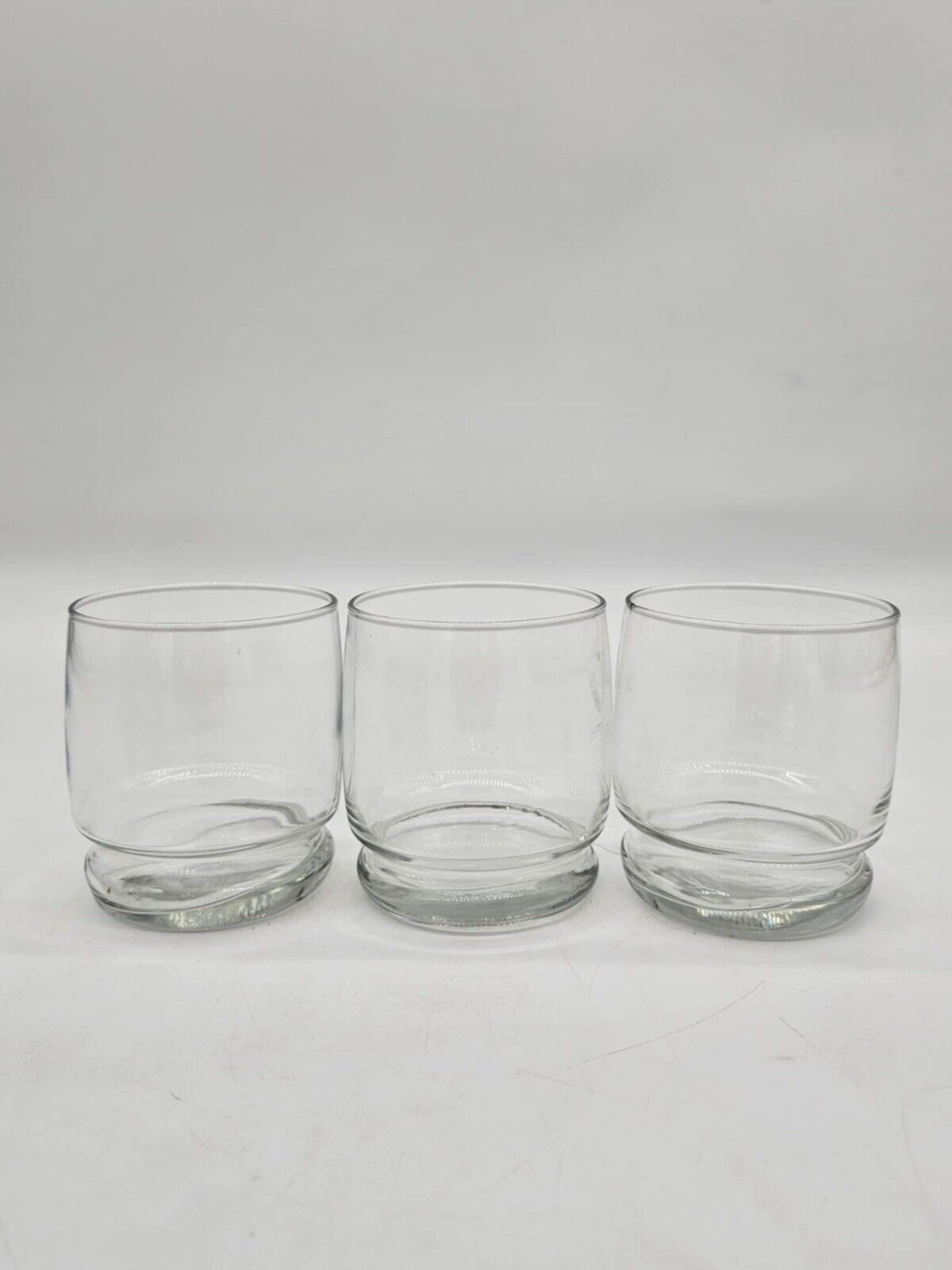 Libbey - Accent Clear - Flat Tumbler - 3 1/4" Tall - 8 oz. - Set of 3