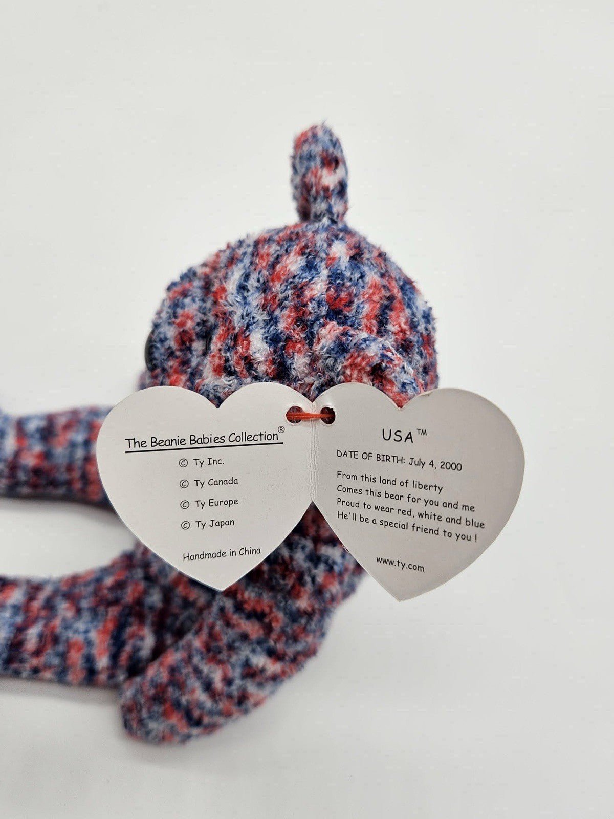 TY Beanie Baby - USA the Bear (USA Exclusive) (8.5 inch)