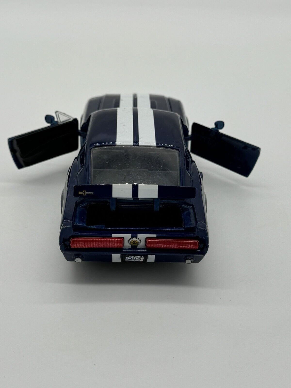 Jada 1:24 Big Time Muscle 1967 Shelby GT500 Blue Diecast Model Car 33865 New