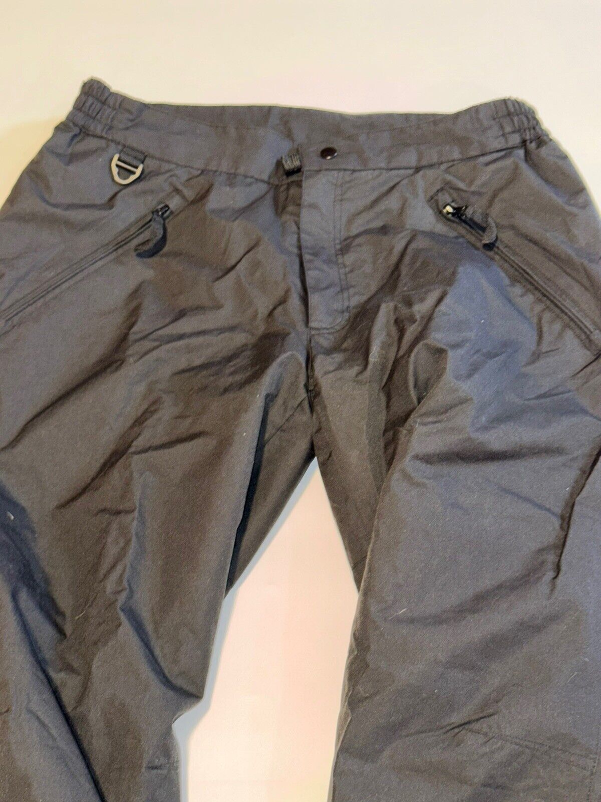 Turbine Womens Snow Pants Large Winter Black Elastic Waist Woman’s Sz XL