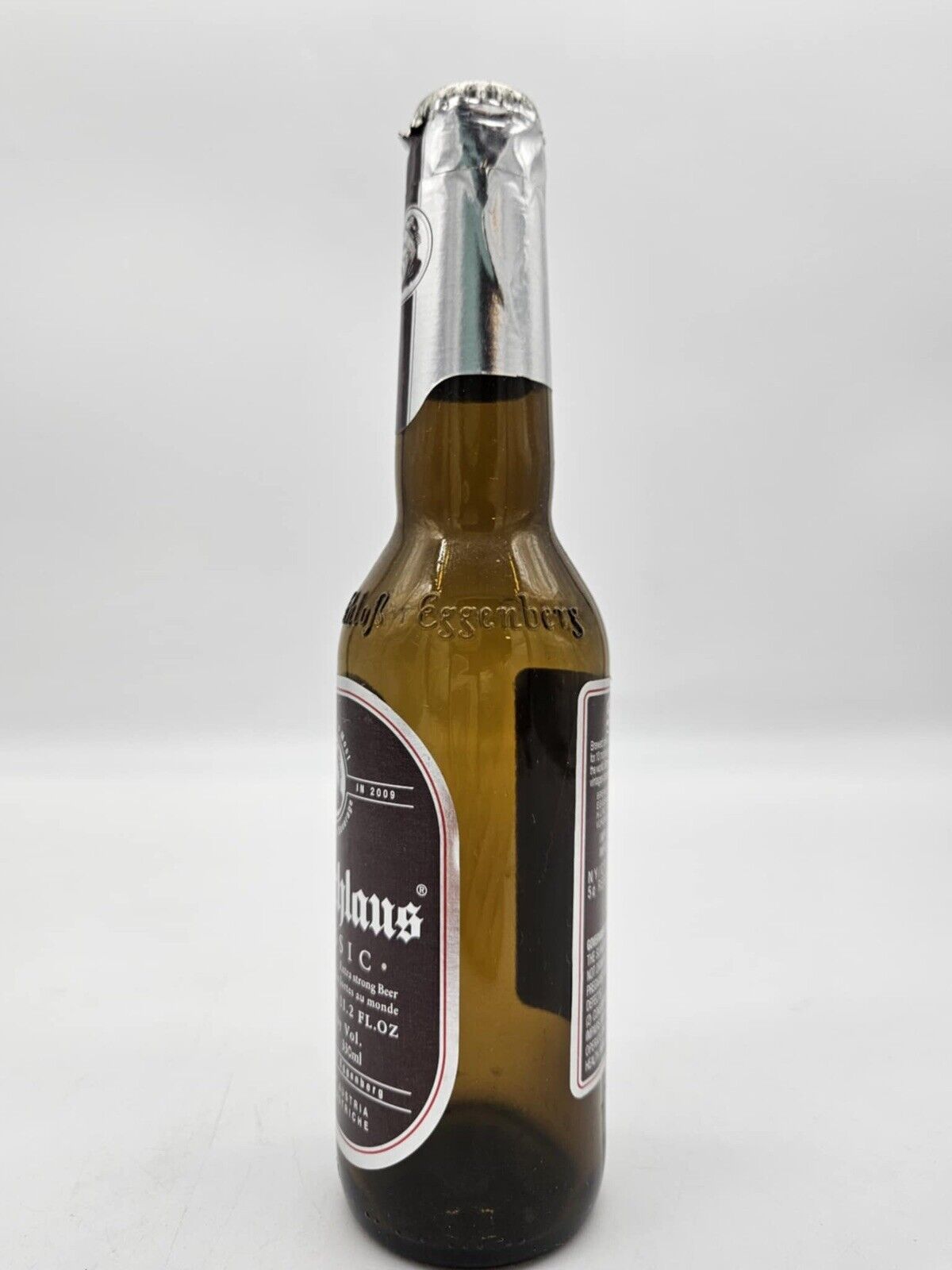 BEER Bottle With Crown Cap ~*~ Brauerei SAMICHLAUS Bier Swiss 1987 EMPTY