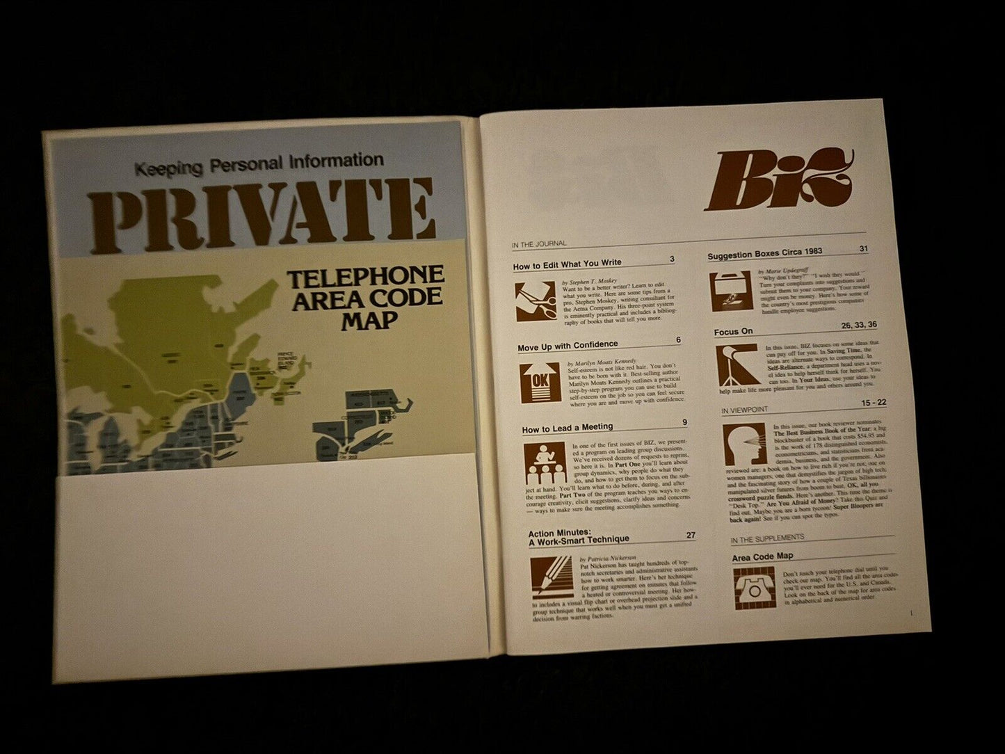 Vintage 1980s 4 Volume Lot of BiZ Xerox Learning System ￼