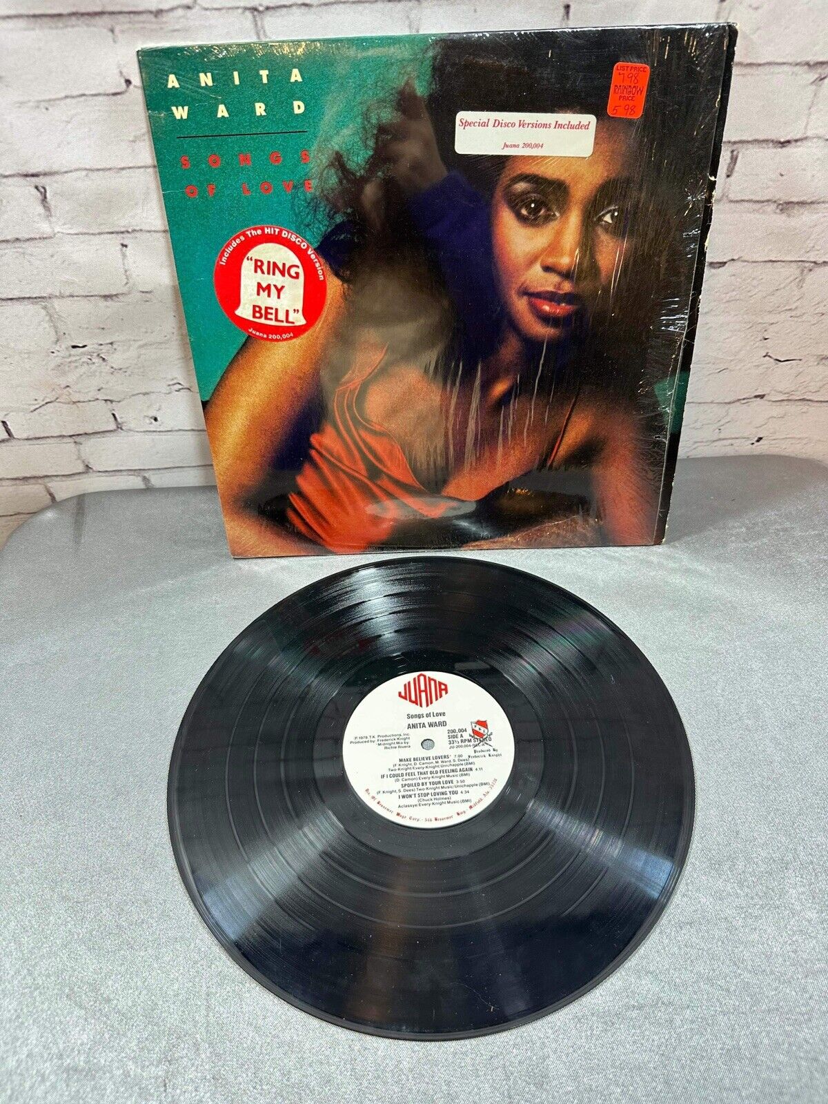 Anita Ward - Songs Of Love LP (VG/VG) .*