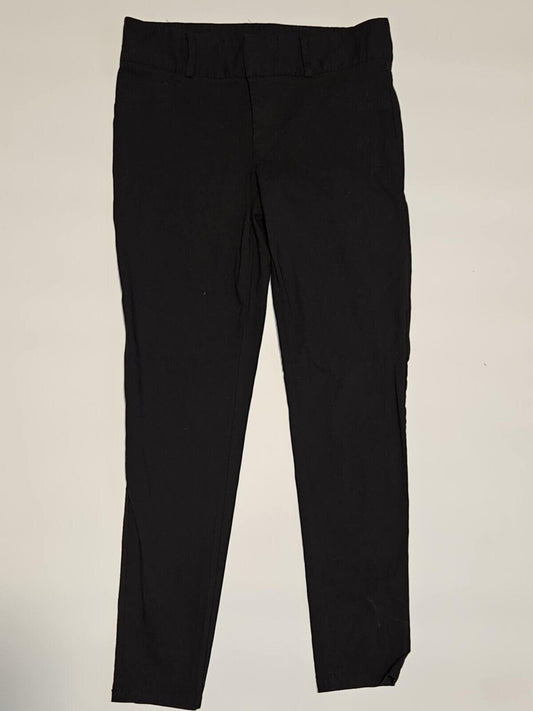 Maurices Womens Black Stretch Dress Pants Slim Fit Size S