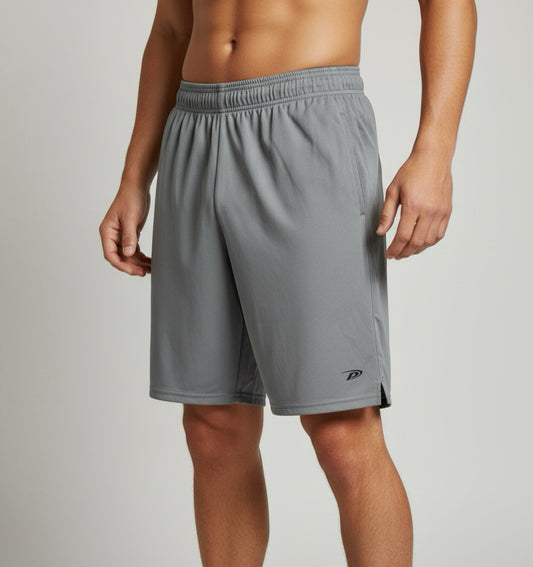 Pro Players Gray Athletic Basketball Shorts Size M
