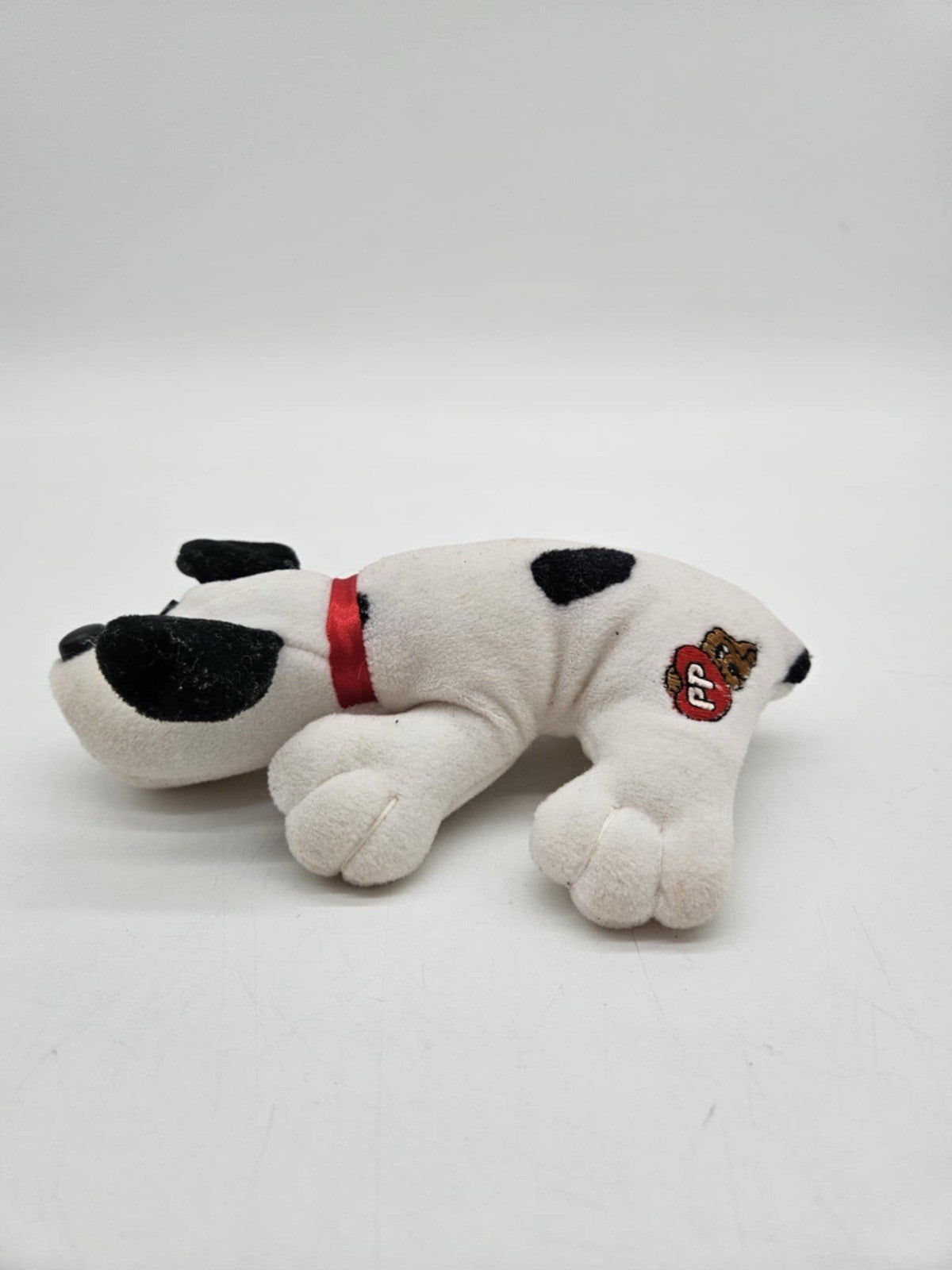 Pound Puppies Dalmatian Plush Stuffed Animal 8” Vintage 80s Tonka White Spots