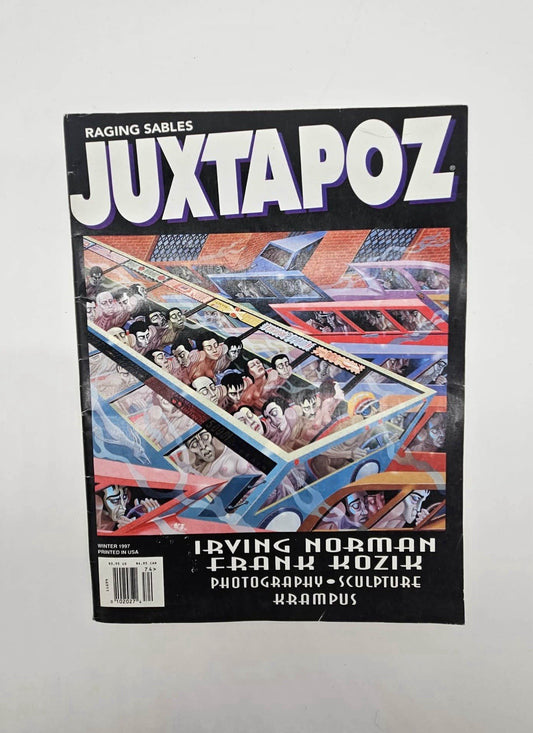 JUXTAPOZ MAGAZINE RAGING SABELS IRVING NORMAN FRANK KOZIK PHOTOGRAPHY SCULPURE