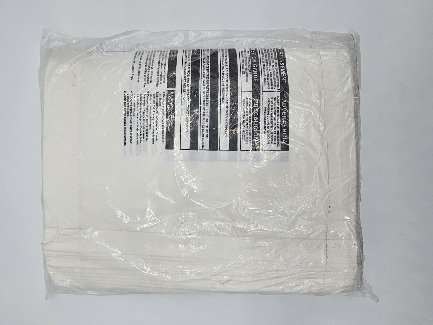 EMERSON VF2005 UNIVERSAL MULIT-FIT SHOP VACUUM BAG FOR 10-14 GAL WET DRY 10 QTY
