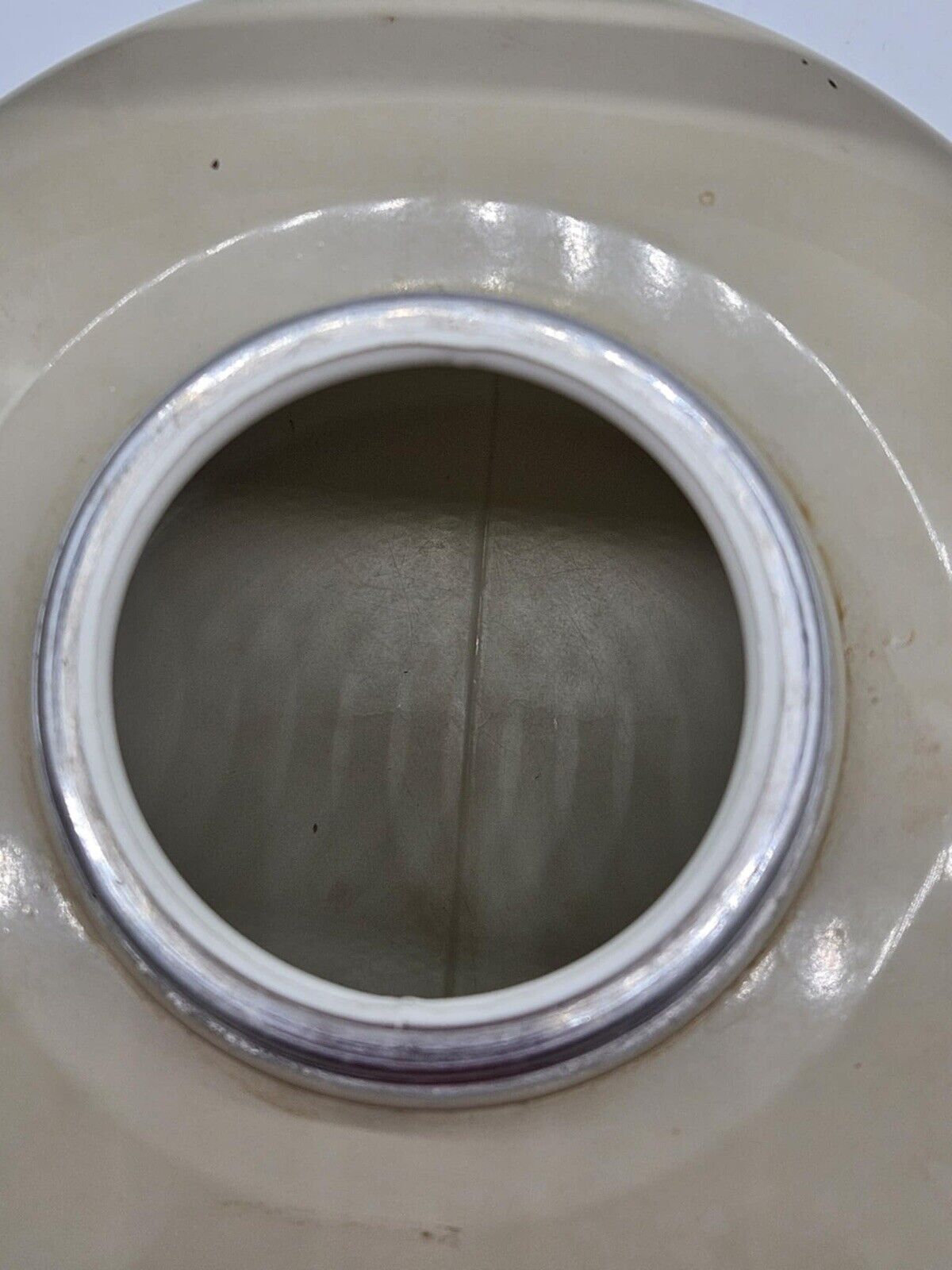 Vintage Knapp Monarch Therm-a-Jug Hot Cold Full One Gallon with Drinking Cup.