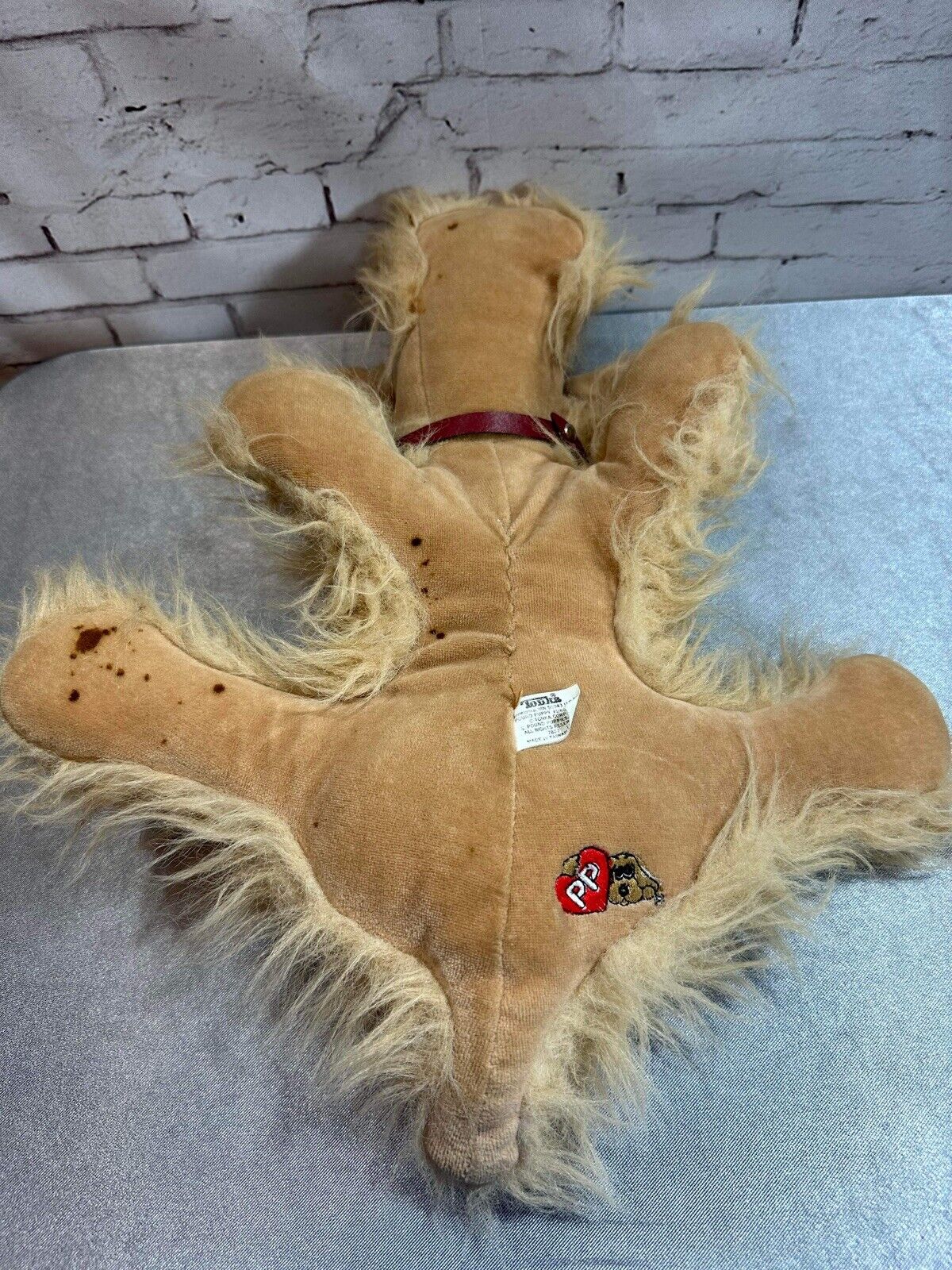 Vintage LOT 1980s Pound Puppies Dog House, 2 Lg Dogs, 3 Sm Dogs + Pond Kitty