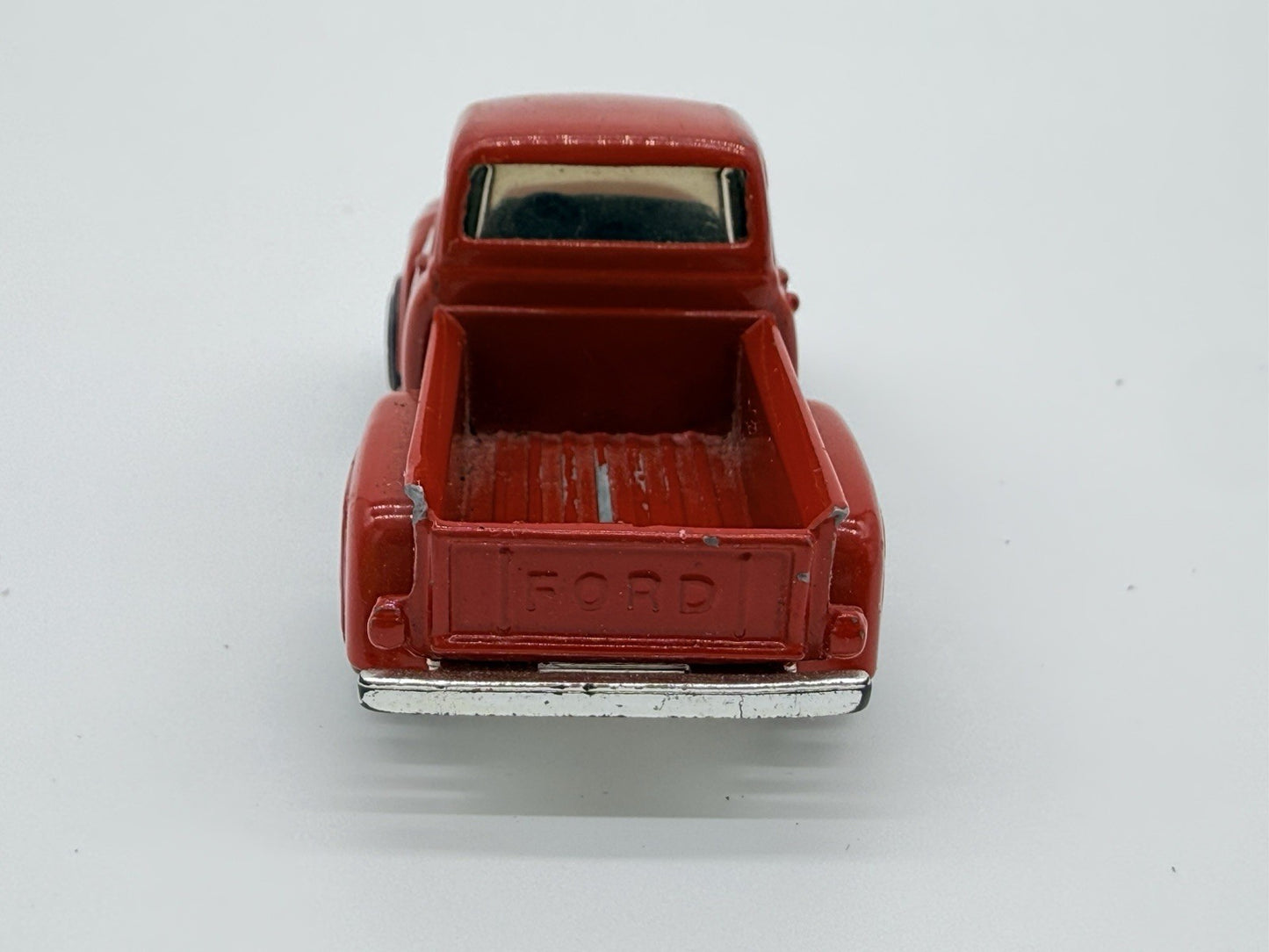 1996 MATCHBOX CAR '56 FORD RED PICK-UP TRUCK JIMMY'S TEXACO AUTO SERVICE TEXAS