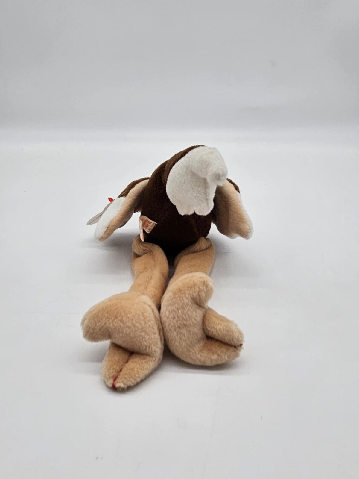 Ostrich TY Beanie Baby "Stretch" 1997 Retired 11" Plush Tan Brown Bird w/ TAG