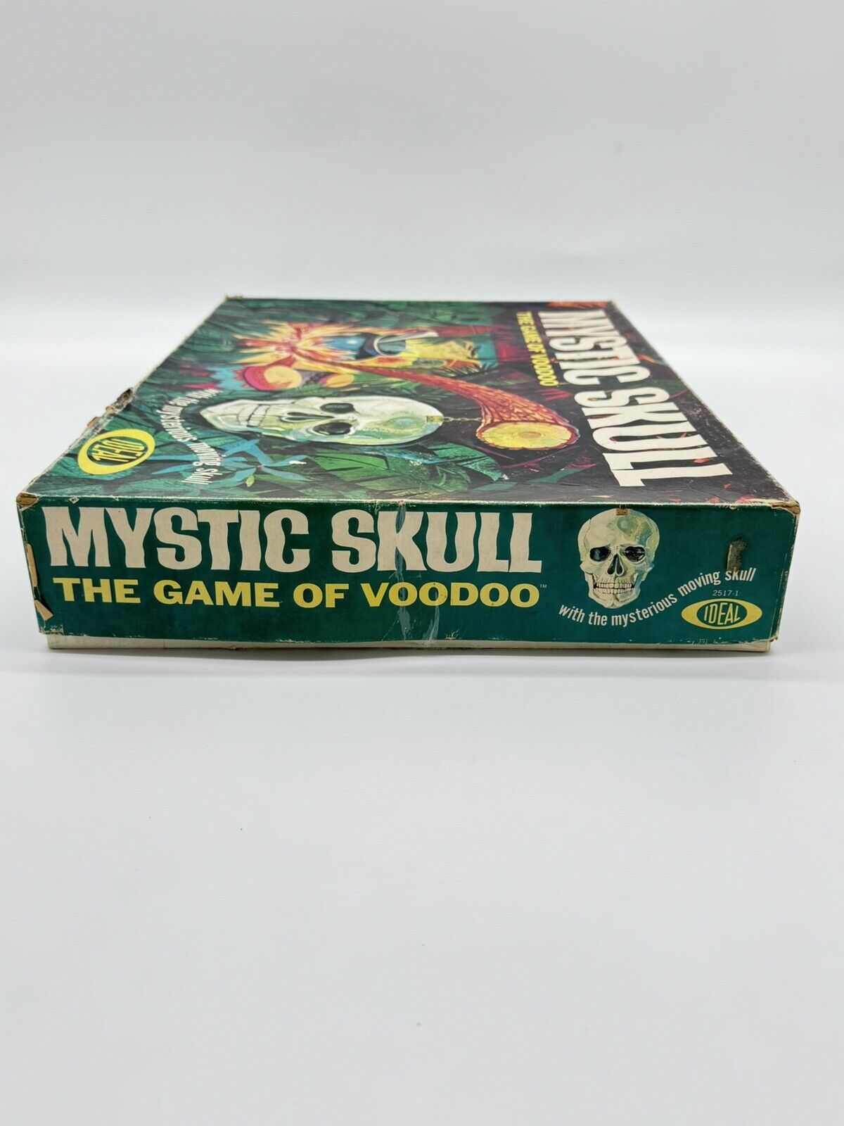 TWO Mystic Skull the Game of Voodoo Board Game, 1964, by Ideal No. 2517-1