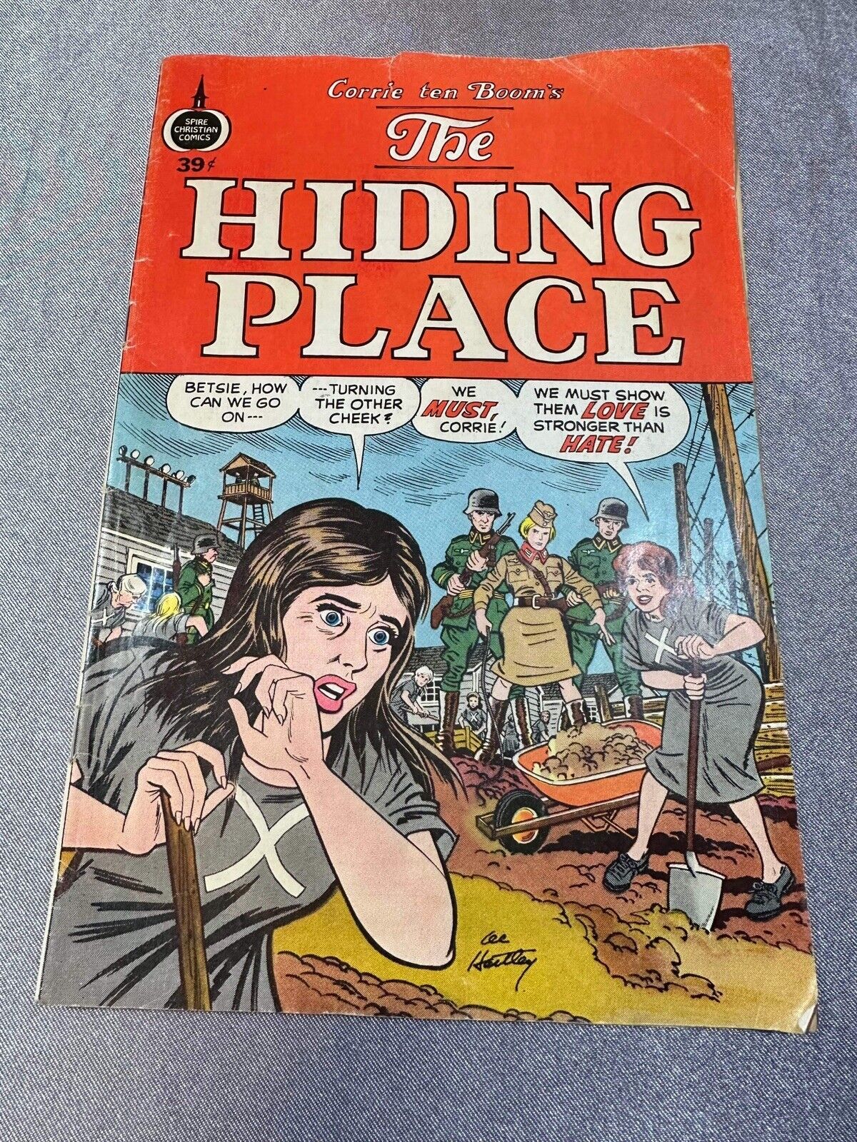 Corrie ten Boom's "The Hiding Place,"  June 1973  Spire Christian Comics VBK
