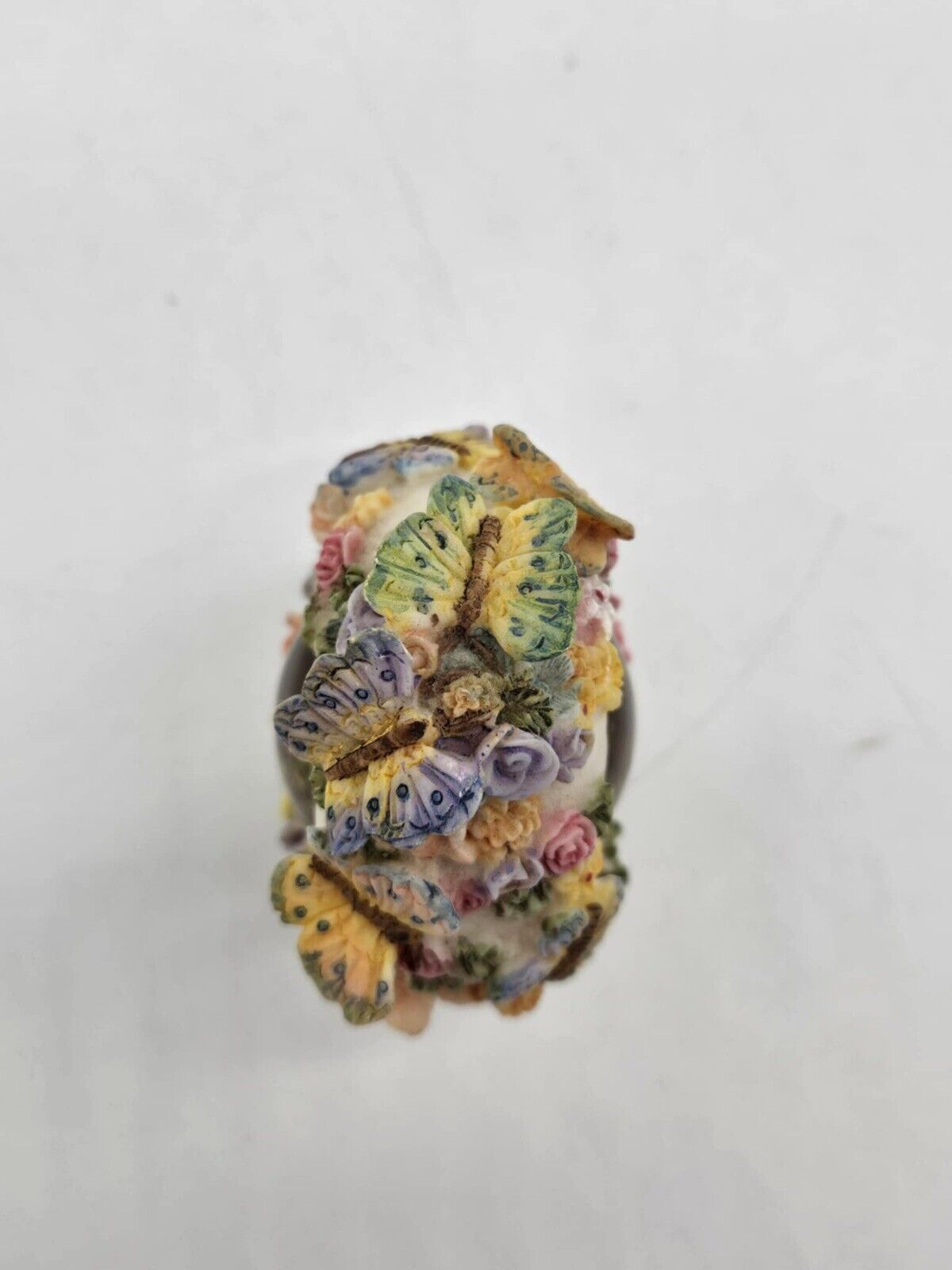 Vintage Butterfly Spring Egg Resin ￼