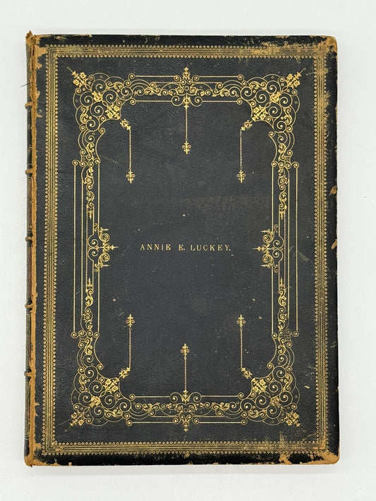 1837 ANTIQUE Flowers of Loveliness Twelve Groups of Female Figures Victorian Era