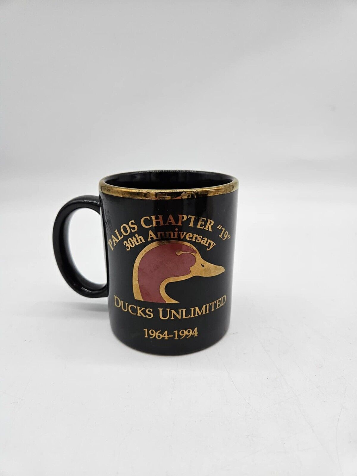 CHAPTER "19" 30th Anniversary  DUCKS UNLIMITED  1964-1994 COFFEE CUP