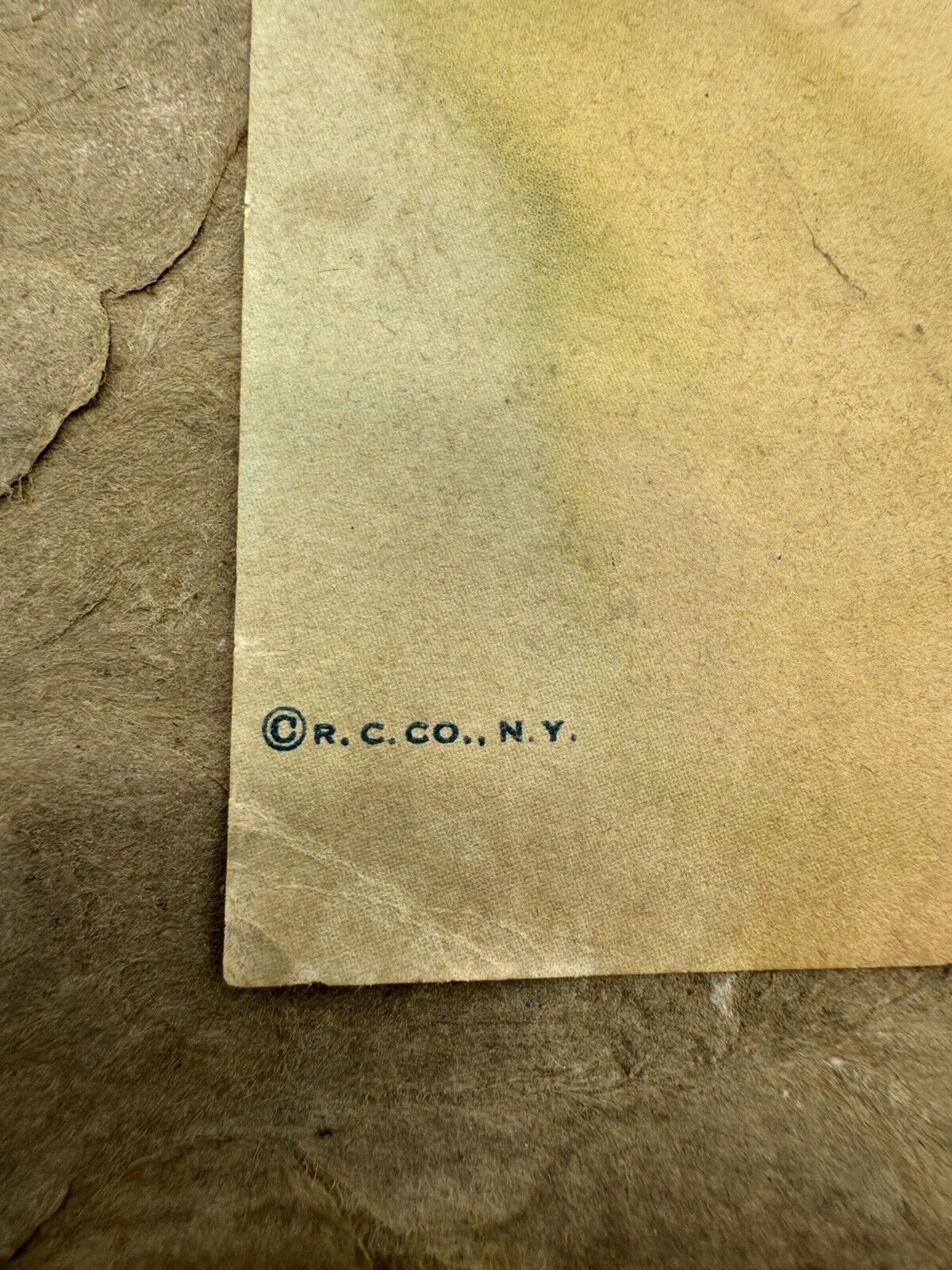 Early 1900s Pastle Painting Portrait of Beautiful Woman ~ ©R. c.co..N.y.