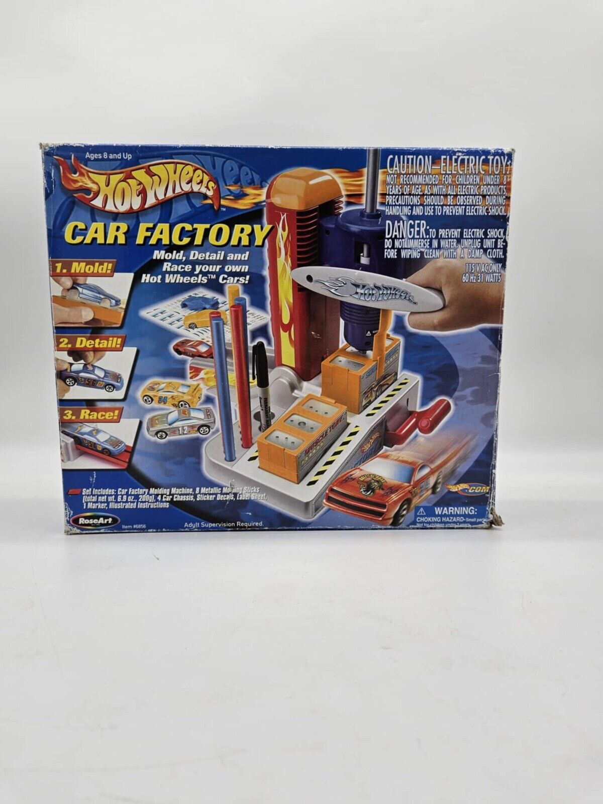 NEW Hot Wheels Car Factory Mold Set RoseArt
