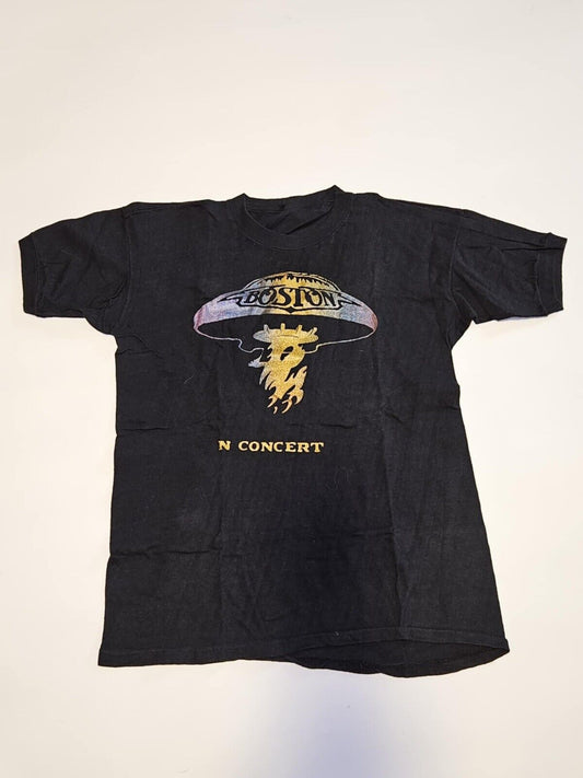 1970’s Vintage Boston Concert tour t-shirt Hanes RARE size L (JB01)