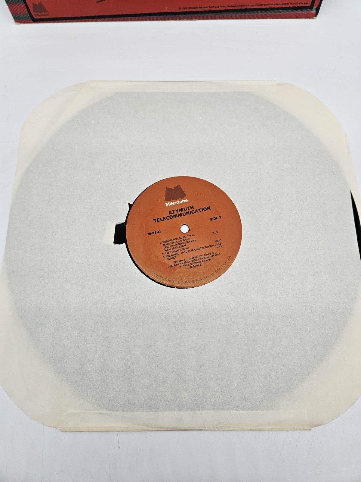 Azymuth - Telecommunication LP Milestone 1982 OP M-9101 Latin Jazz EX