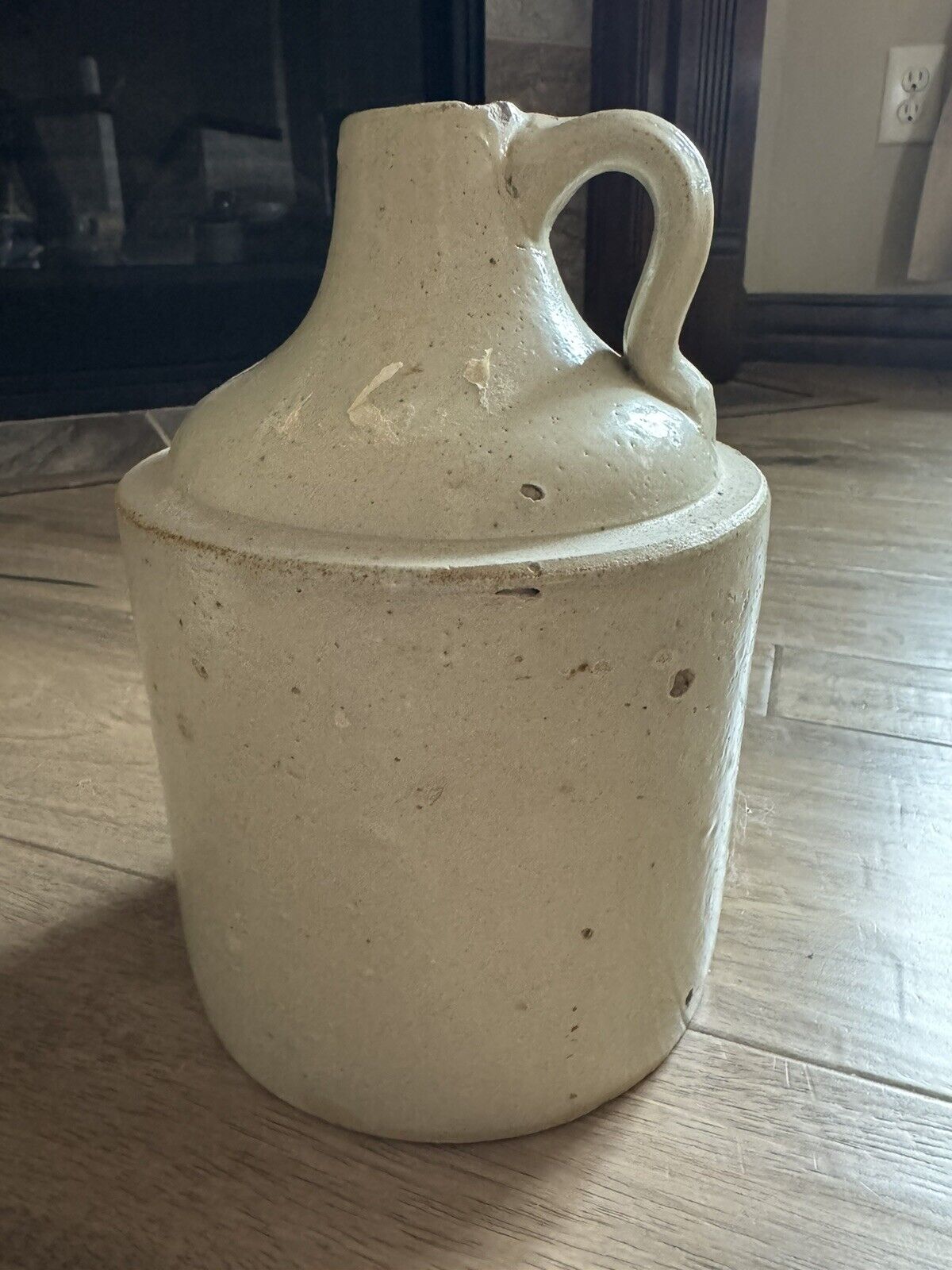 Antique c1890s Stoneware Whiskey Jug Whisky Crock US Standard 2 Gallon