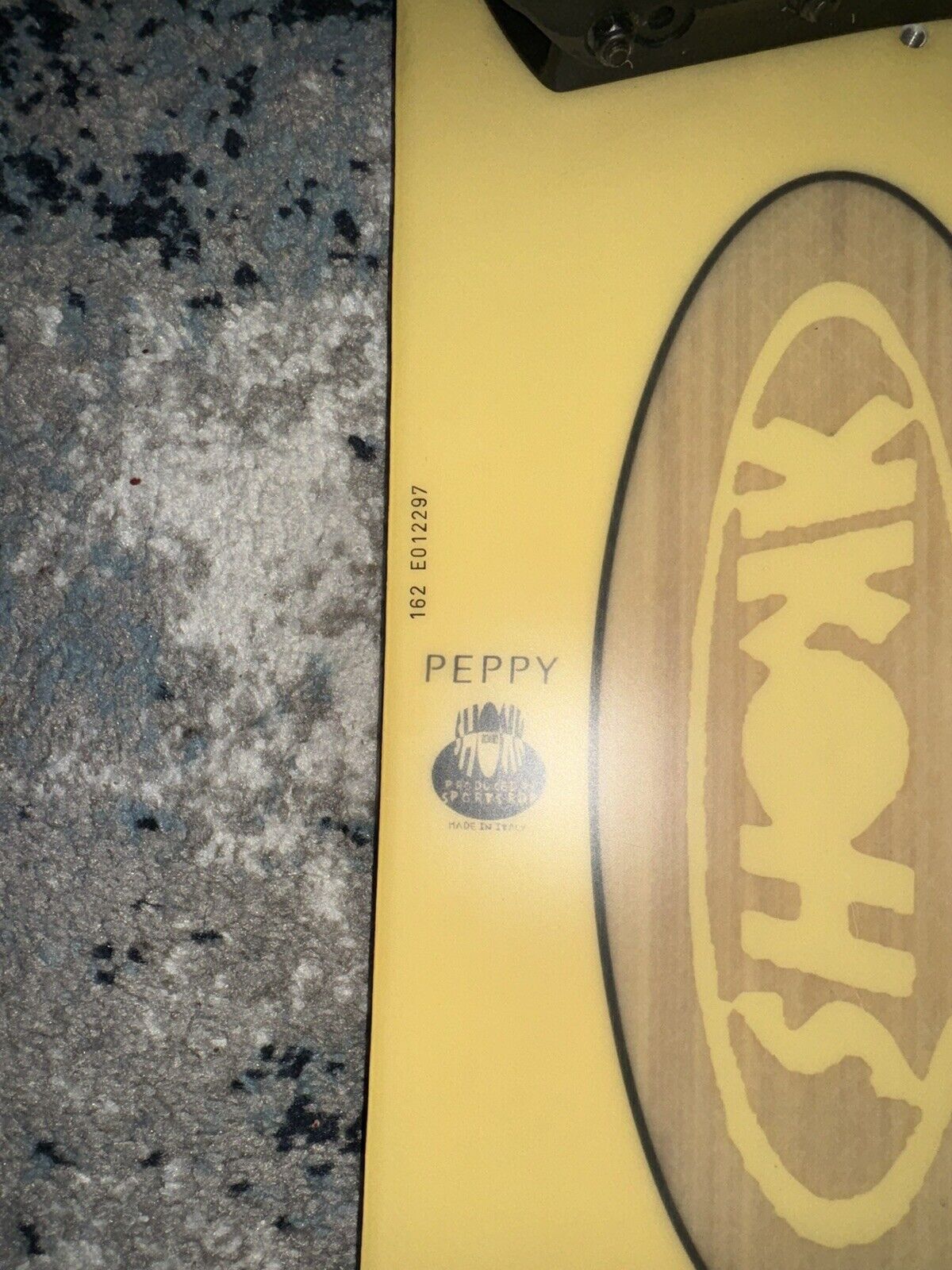 SPORTSDRP PEPPY SNOWBOARD SIZE 151 CM WITH LARGE BINDINGS