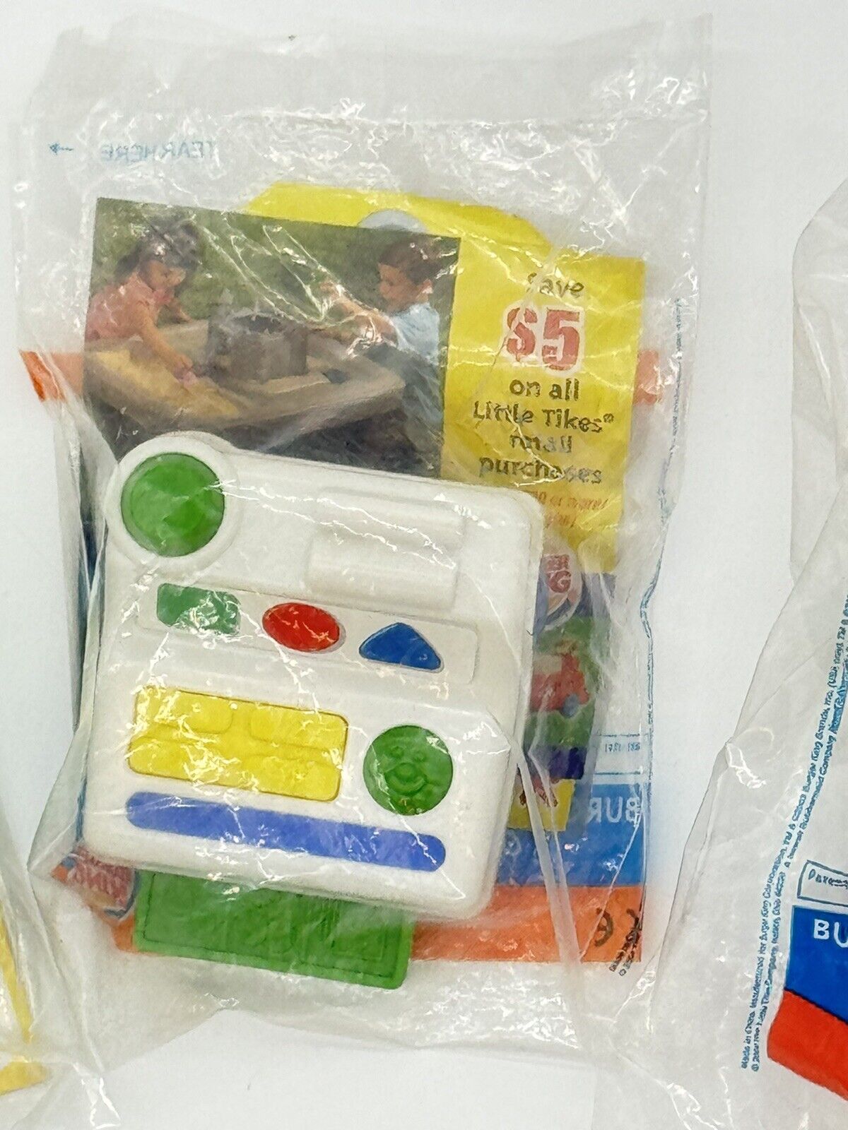 2003-2004--LITTLE TIKES Toddler Toys (4-Toys) by Burger King [NIP]