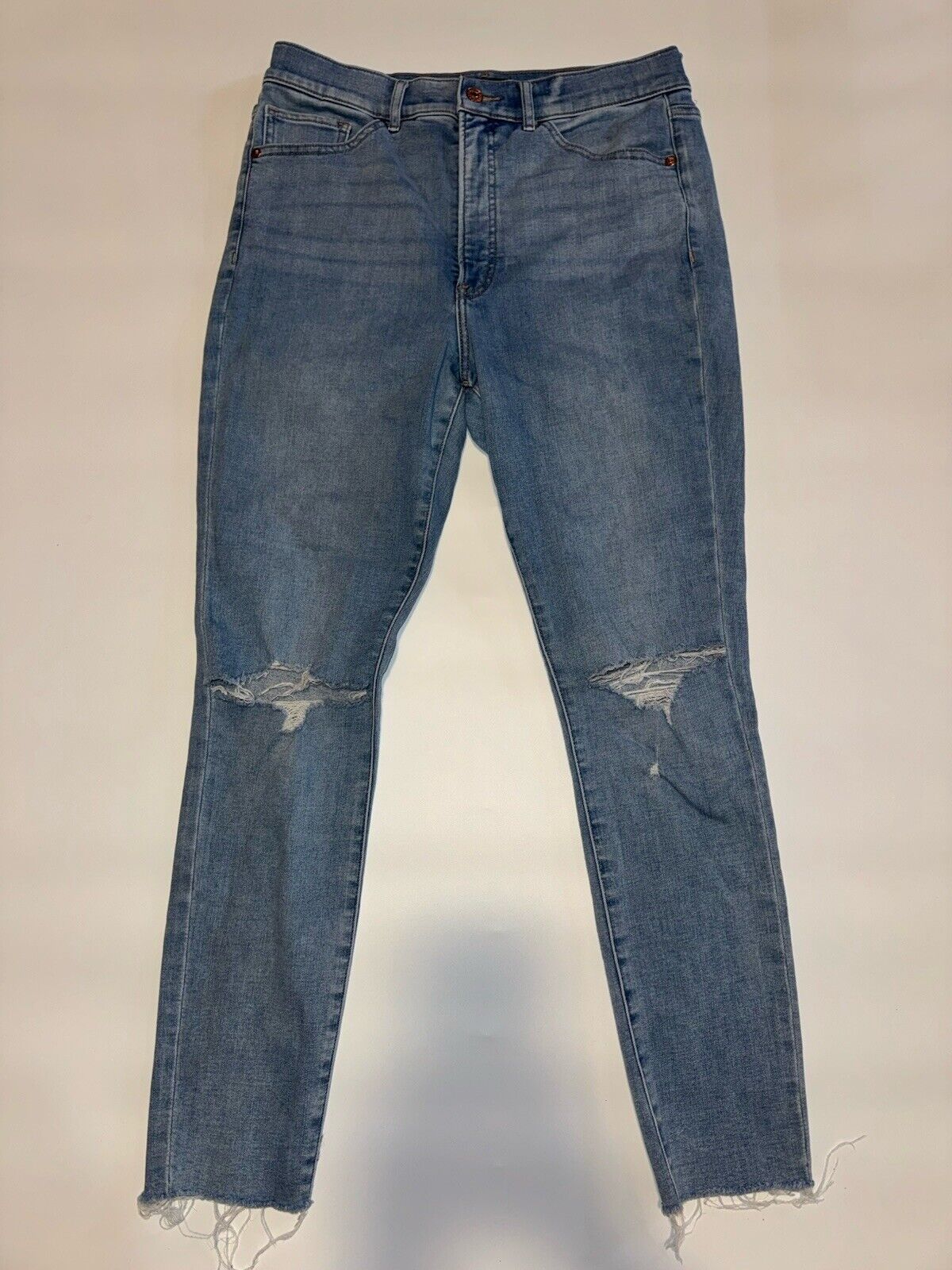 Express Jeans Jegging Junior Teens Womens Skinny High Rise Hyper Stretch Sz 10R