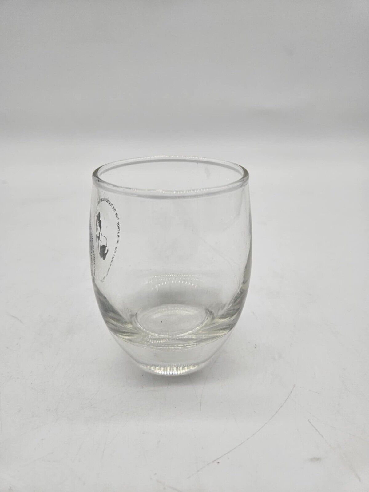 RARE Vintage 1960s Playboy Club Bunny w/ Key Whiskey Glass