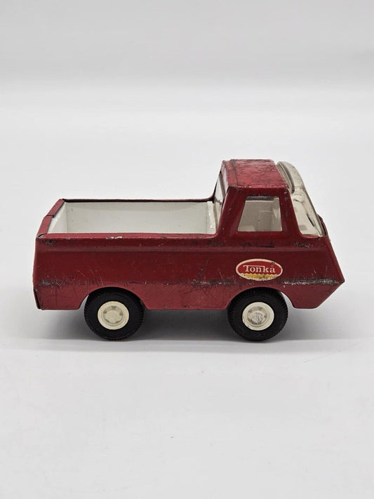 1/32 Scale Tiny Tonka Pickup Truck - Vintage 1960's Pressed Steel Metal Toy 515