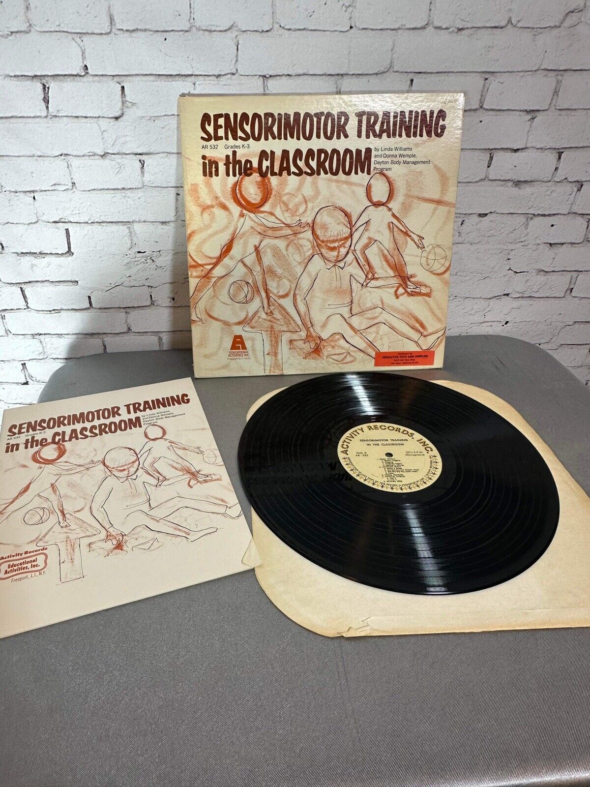 Sensorimotor Training In The Classroom (Vinyl, 1971)Educational Activities Good+