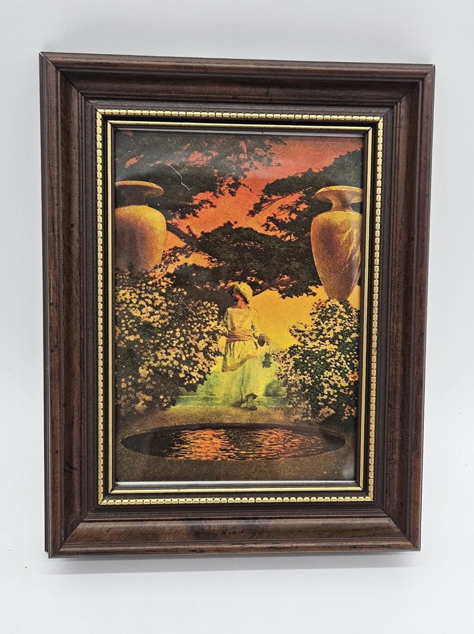 Vintage Maxfield Parrish Story of the King's Son Custom Framed Print