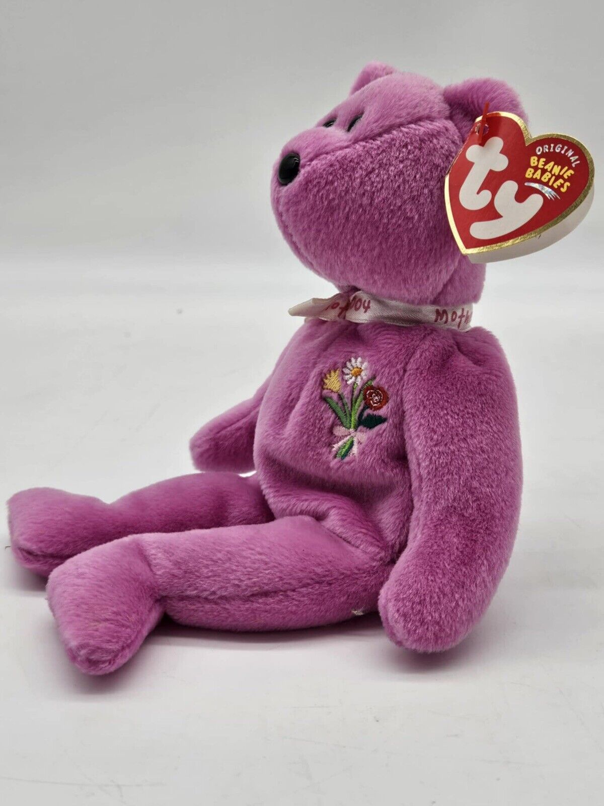 TY Beanie Baby Bluebonnet 5-11-2003 - 2004 Mothers Day Bear Gift - Plush Toy