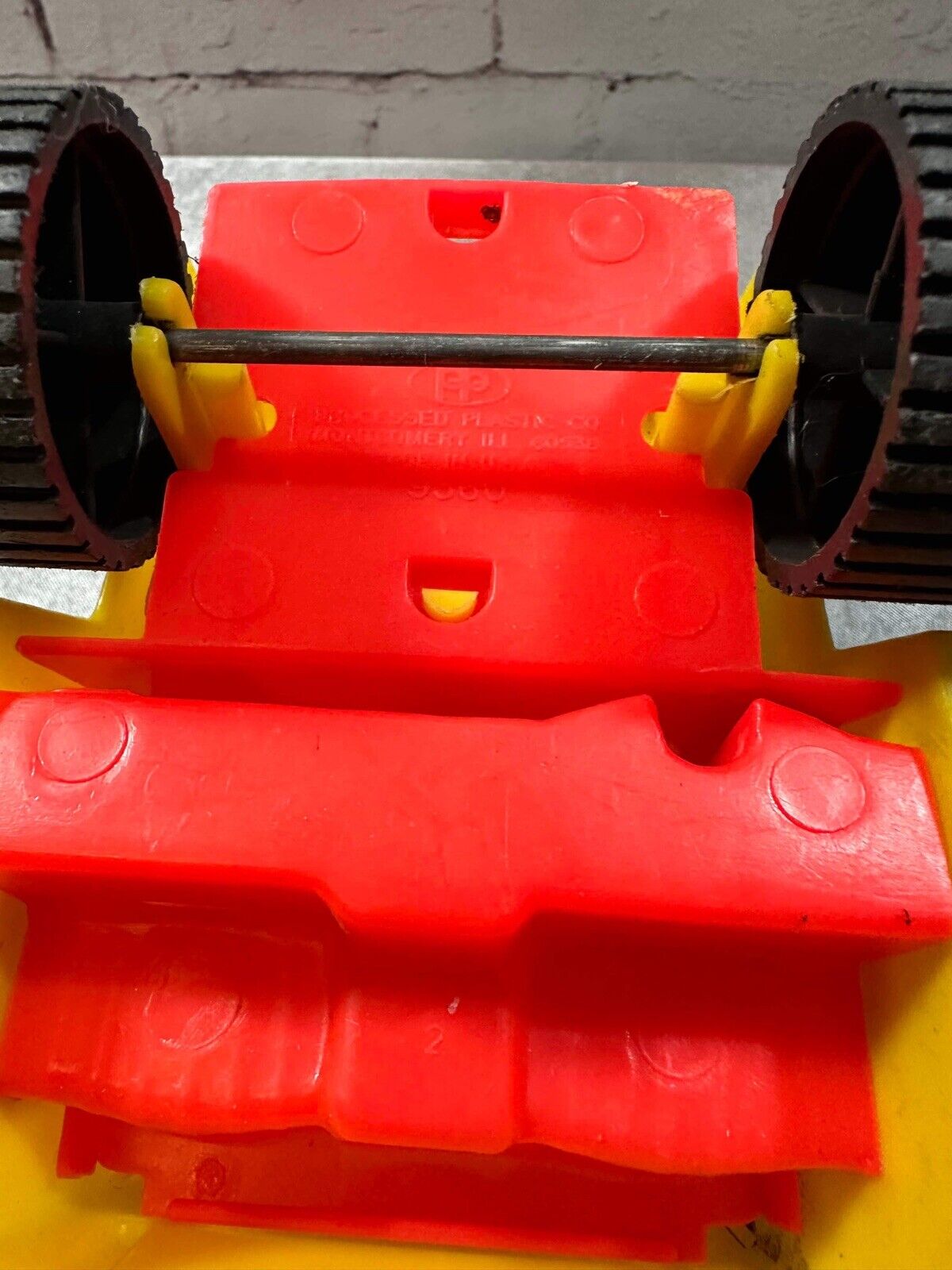 VINTAGE TOY CAR PLASTIC PROCESSED PLASTIC CO HI RIDER PICKUP TRUCK VTY 003