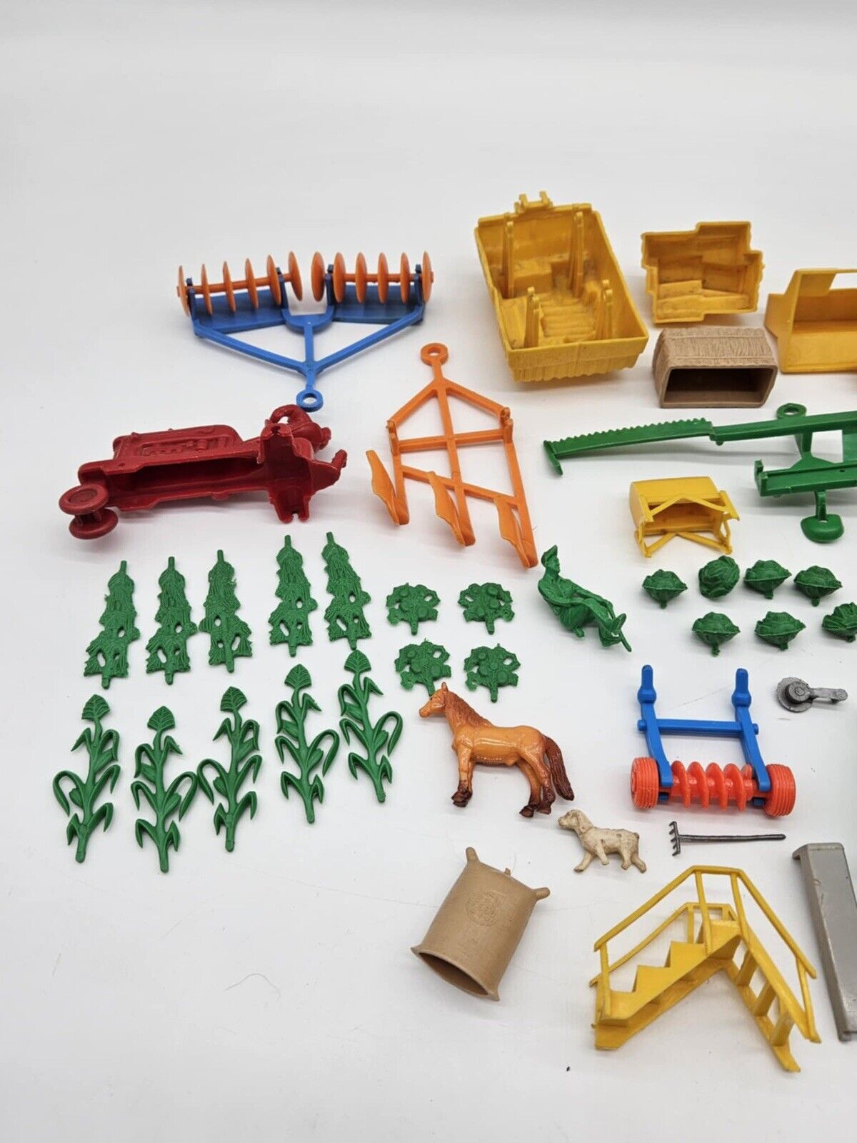 Miniatures, Figurines, Farm Animals, Houses, Equipment, Doll House or Train Set