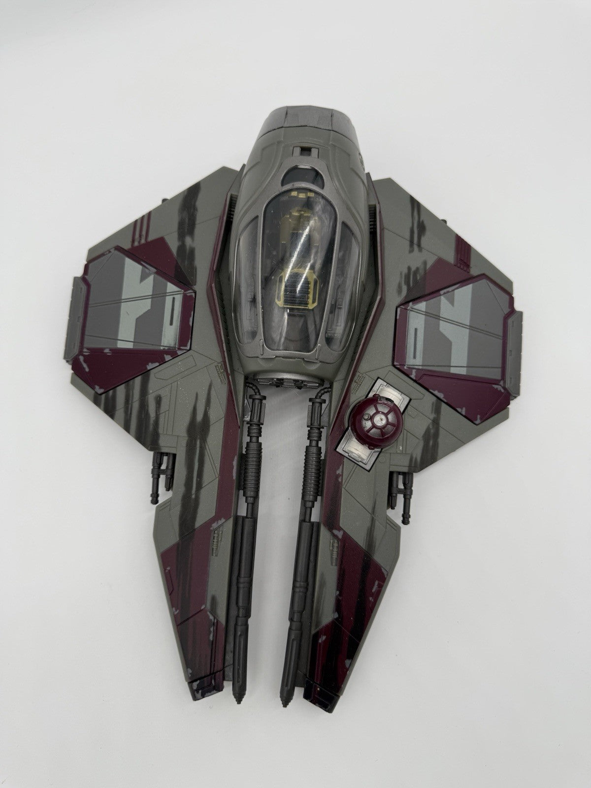 Star Wars Obi-Wan Kenobi Jedi Starfighter Ship Saga Collection 2004 Hasbro C17